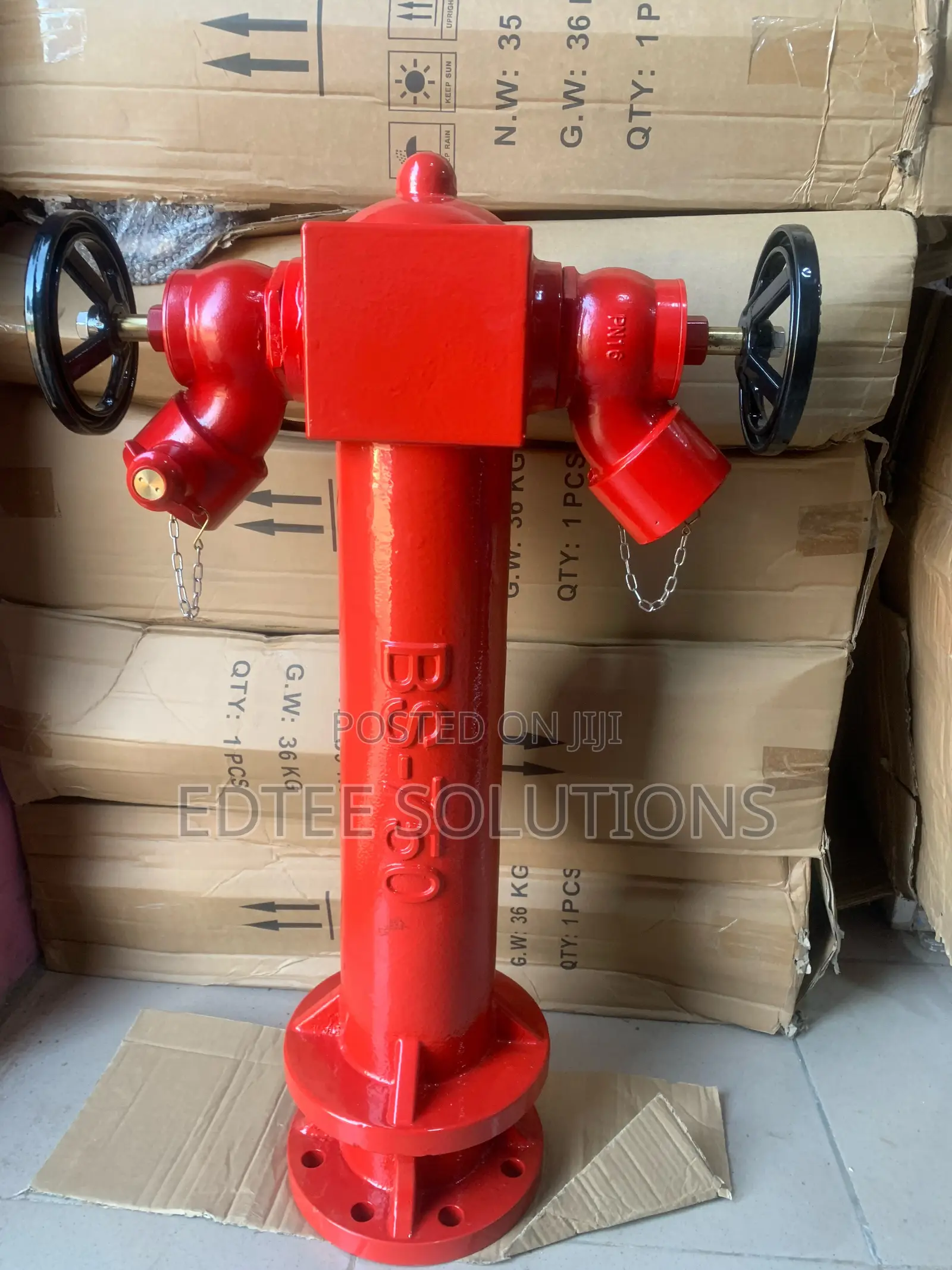 British Standard 4” BS-750 2 Way Pillar Hydrant