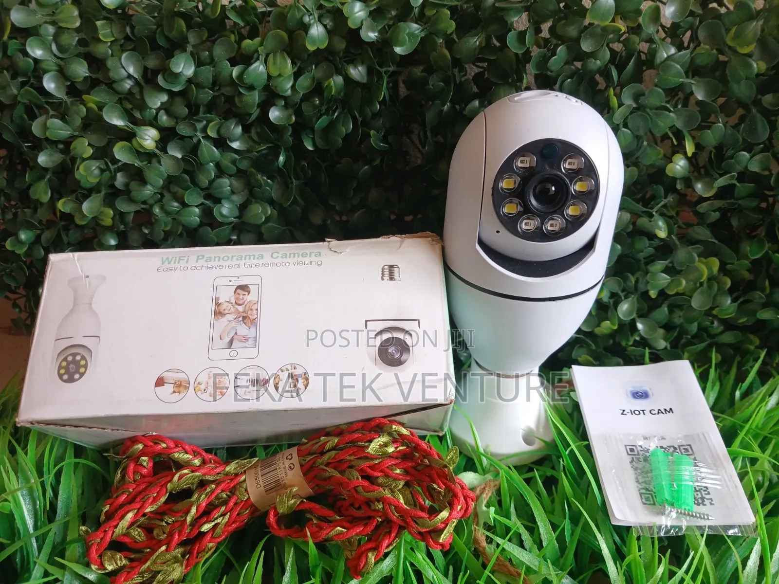 CCTV Wifi Bulb Camera 360 Degress