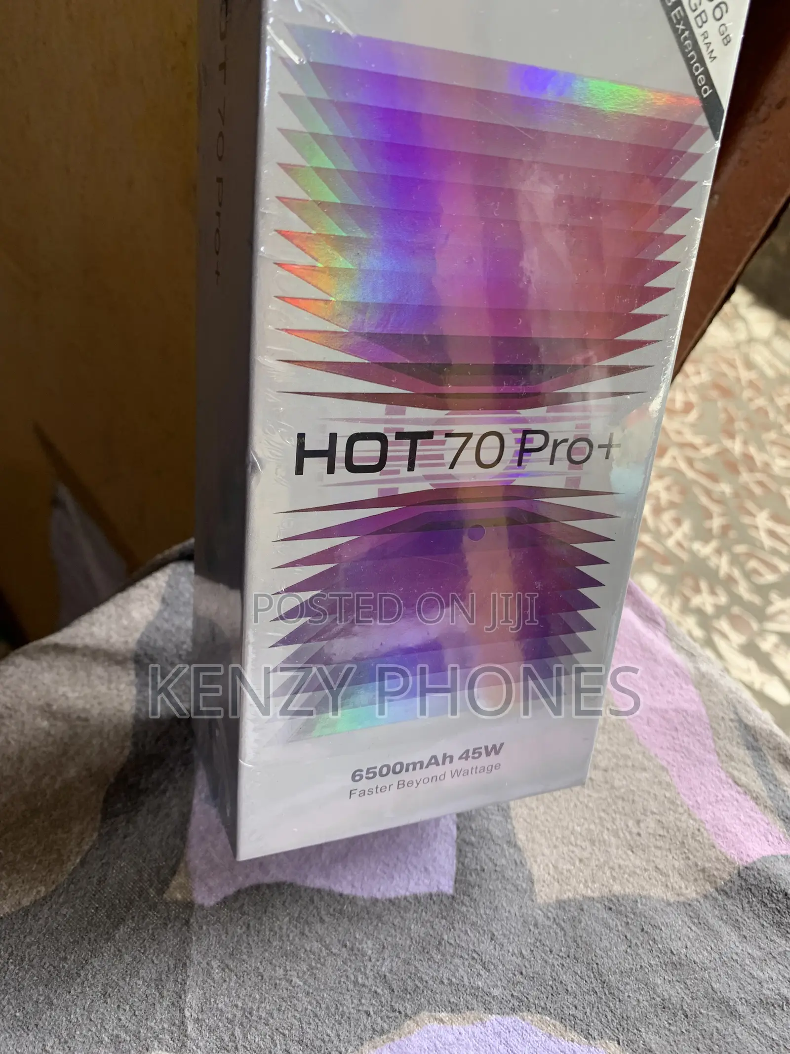 New Infinix Hot 70 Pro 5G+ 256 GB Gray