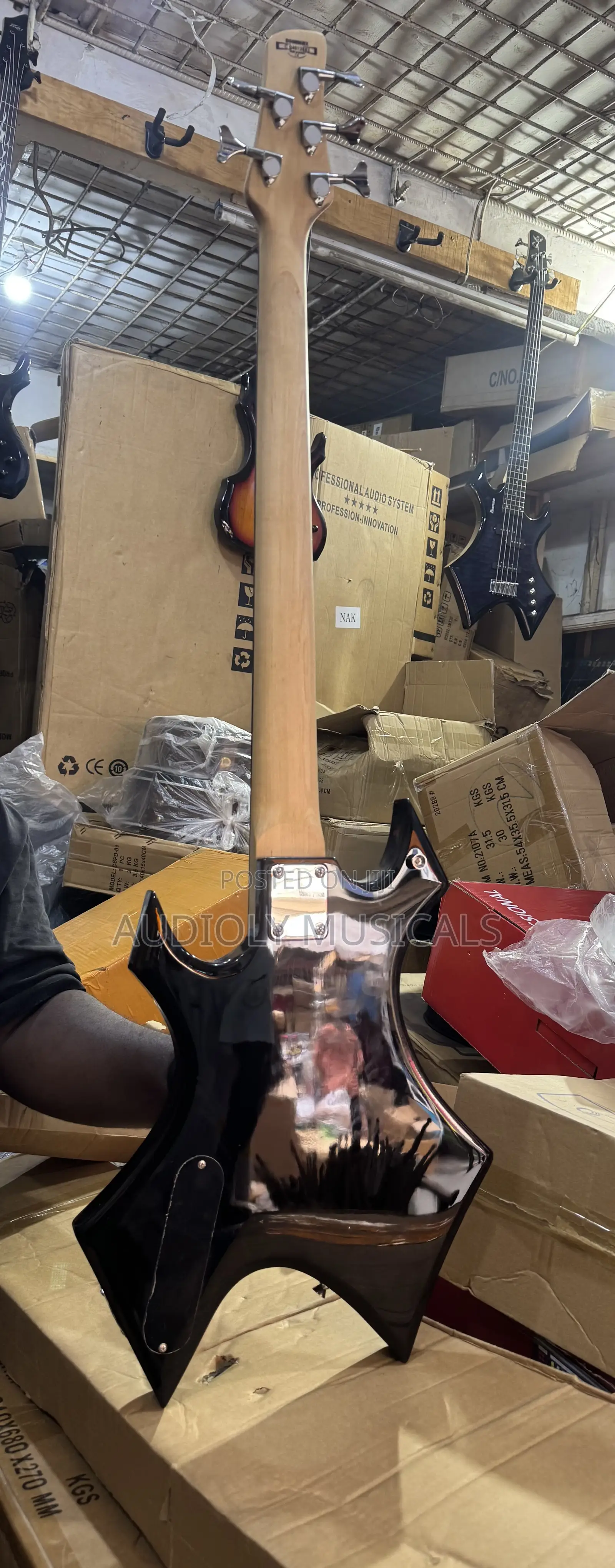 Black Ibanez Passive Guitar