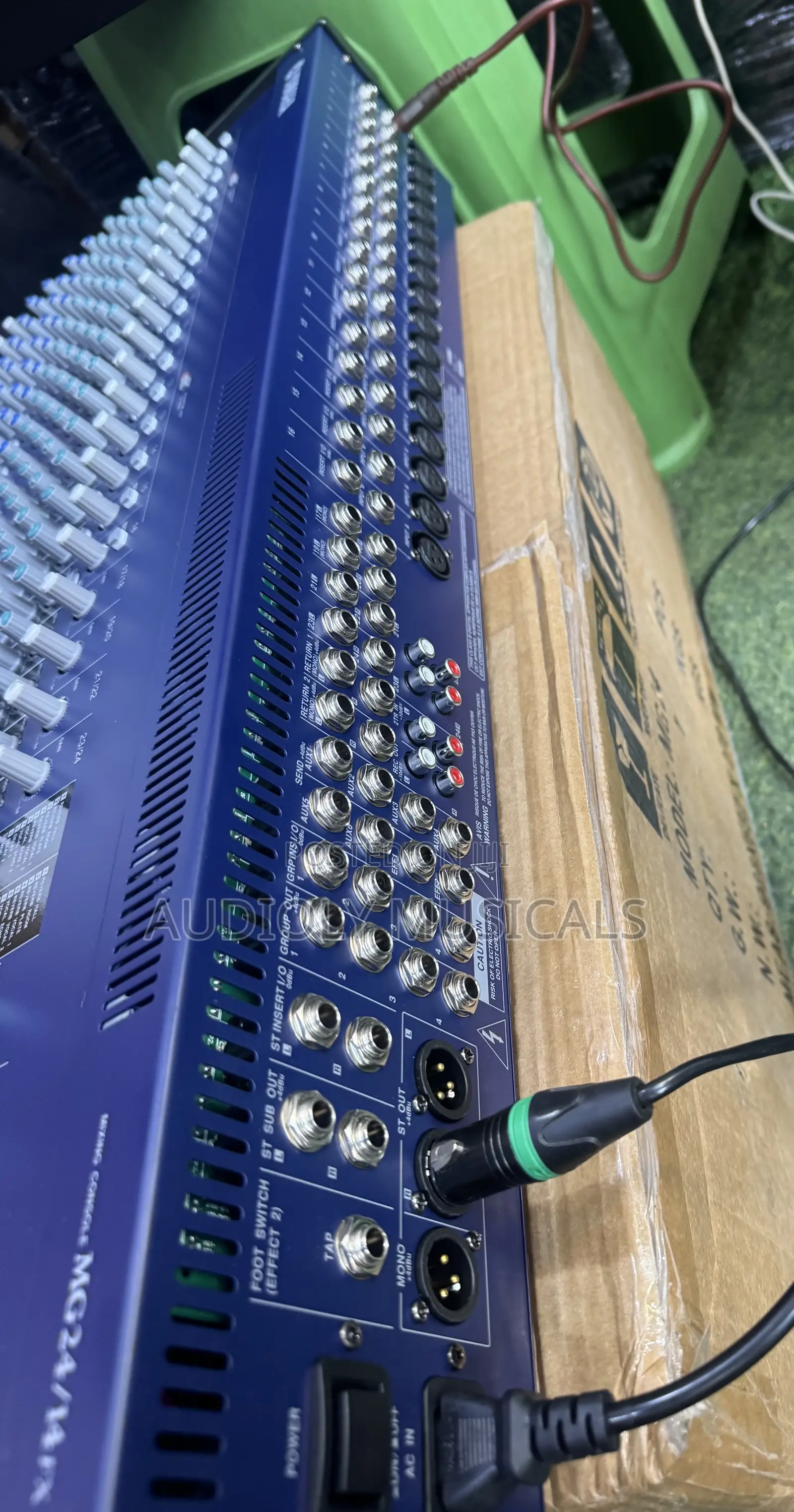Yamaha 24-Channel Raw MG Mixer Console