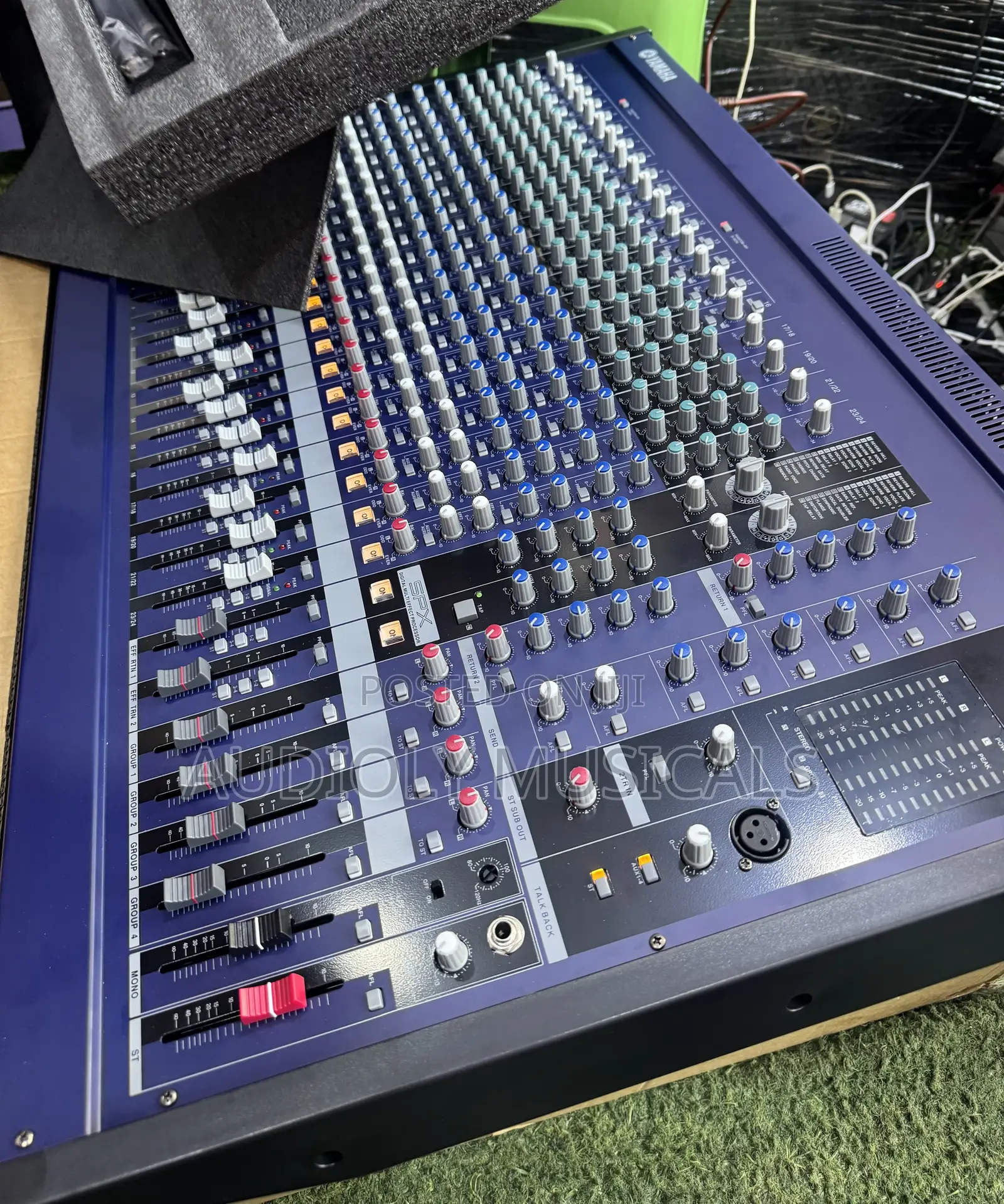 Yamaha 24-Channel Raw MG Mixer Console