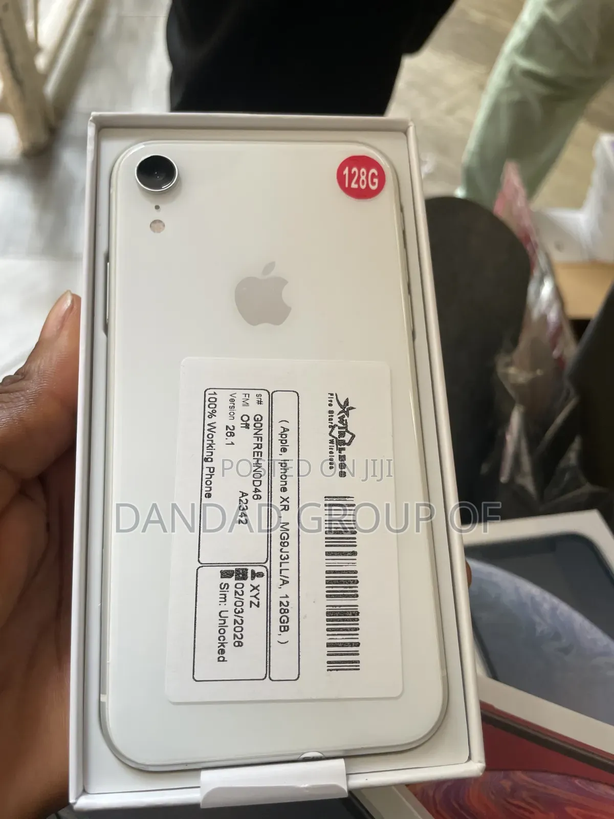 New Apple iPhone XR 128 GB White
