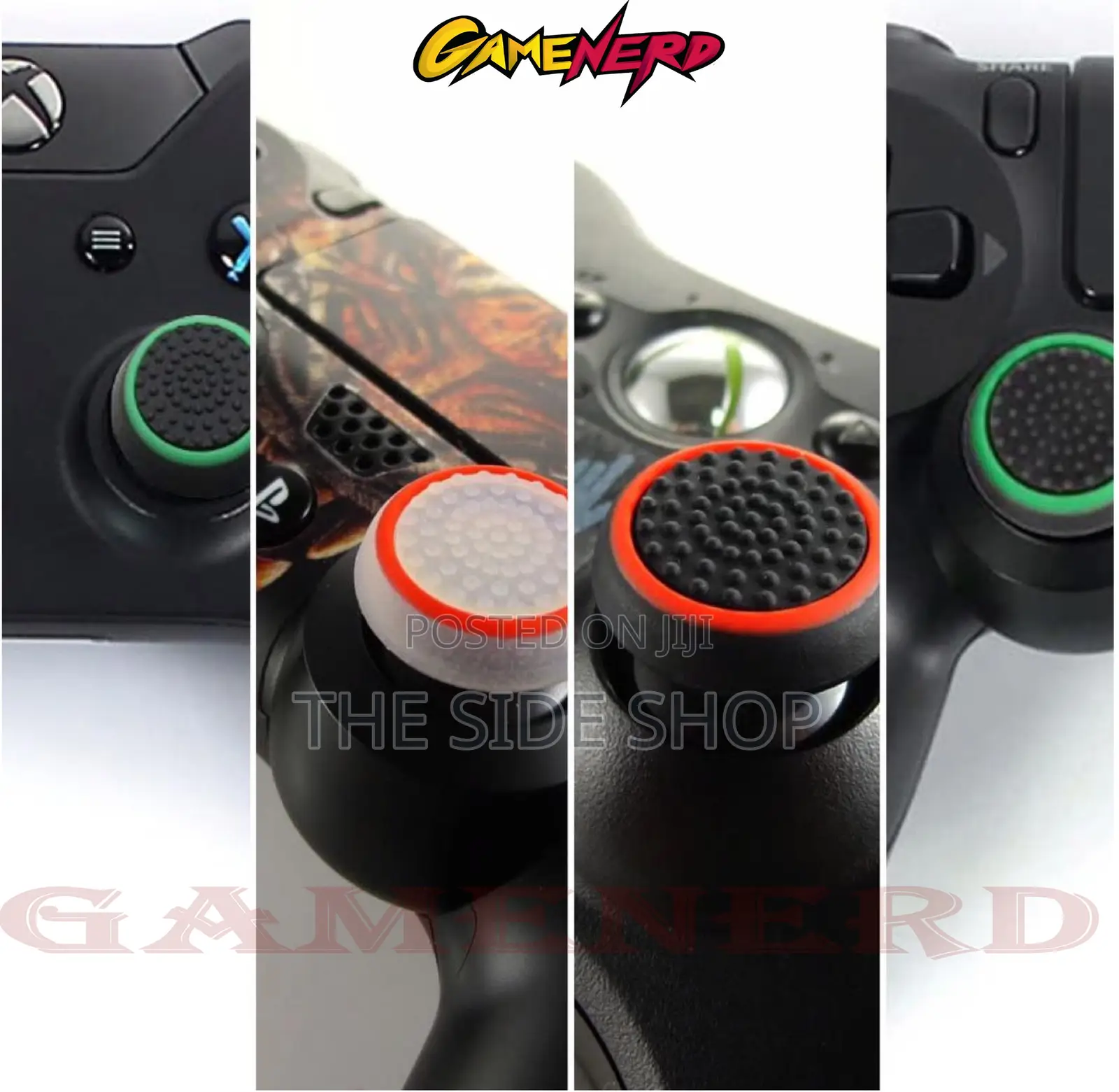 Silicone Controller Grip Thumbstick Covers (All Controller Types)