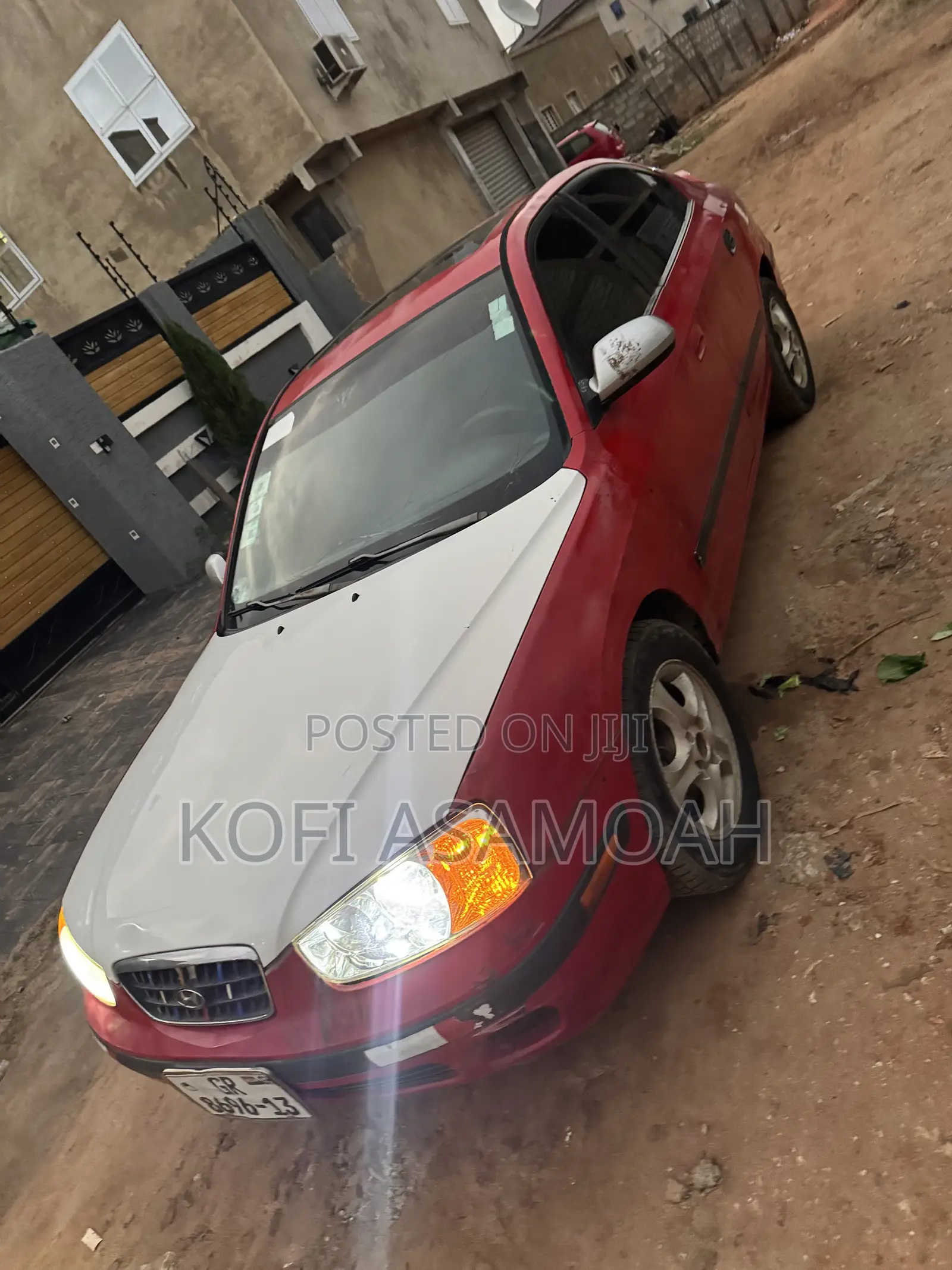 Hyundai Elantra GLS 2004 Red