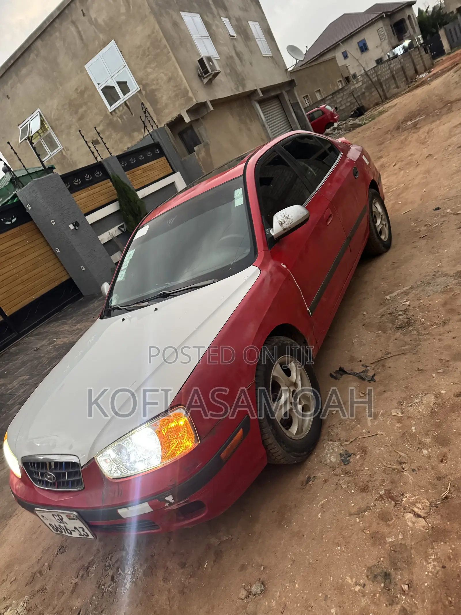 Hyundai Elantra GLS 2004 Red