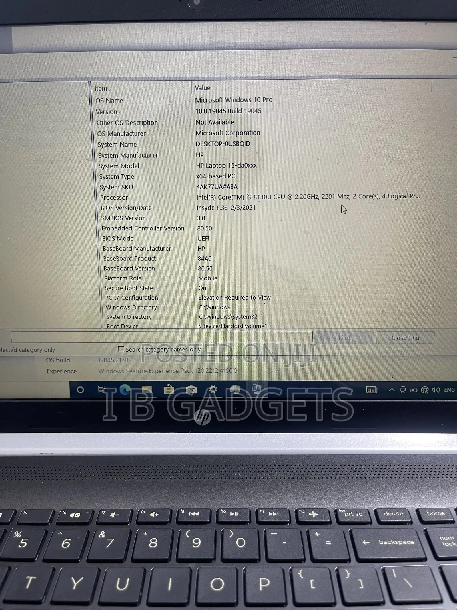 Laptop HP 15 8GB Intel Core i3 HDD+SSD 500GB