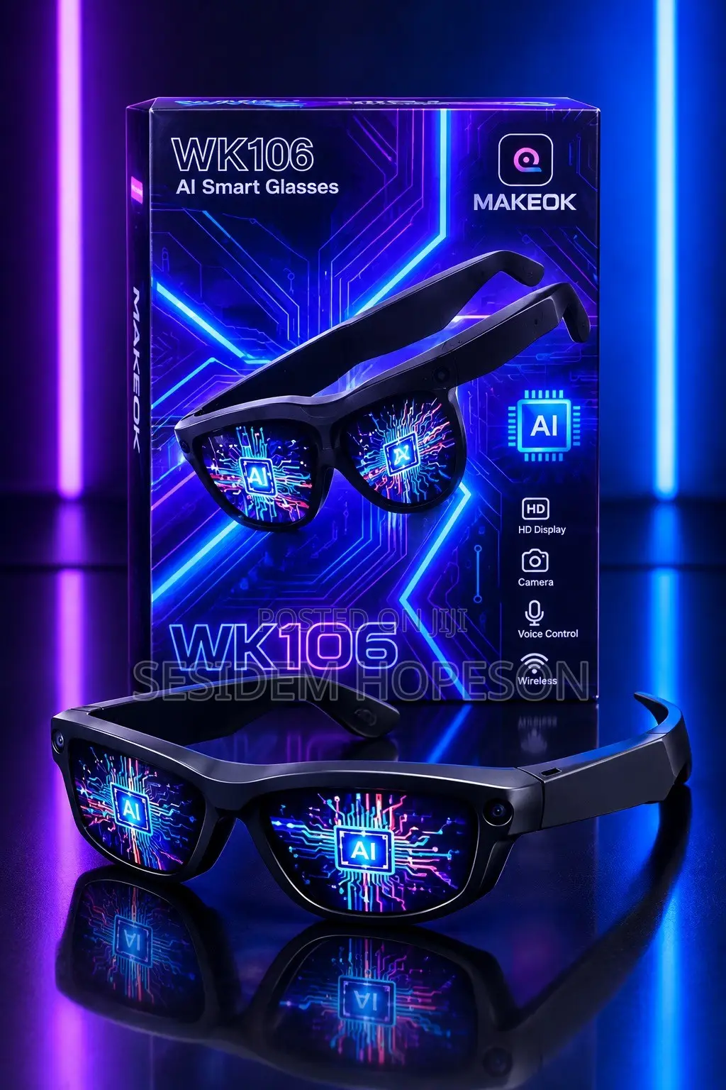 WK106 AI Smart Glasses