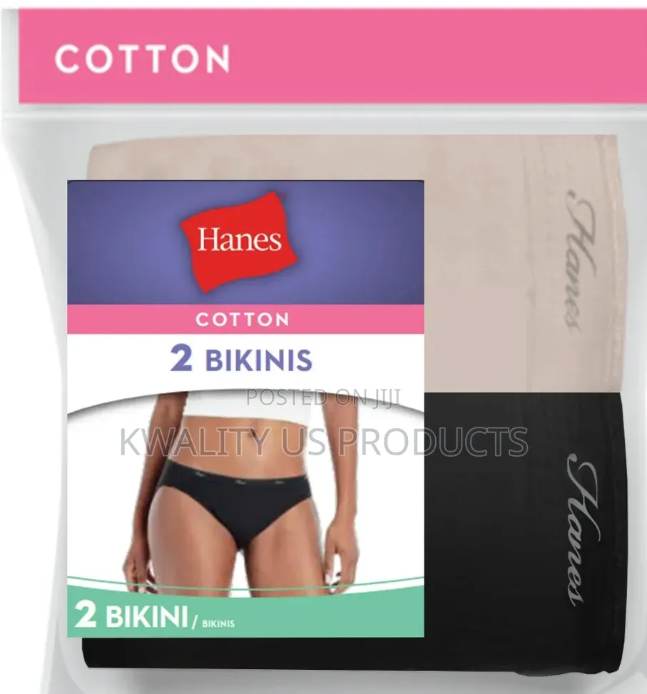Hanes Women's P2 Cotton Panties - 2 Pack, S,M,L Sizes