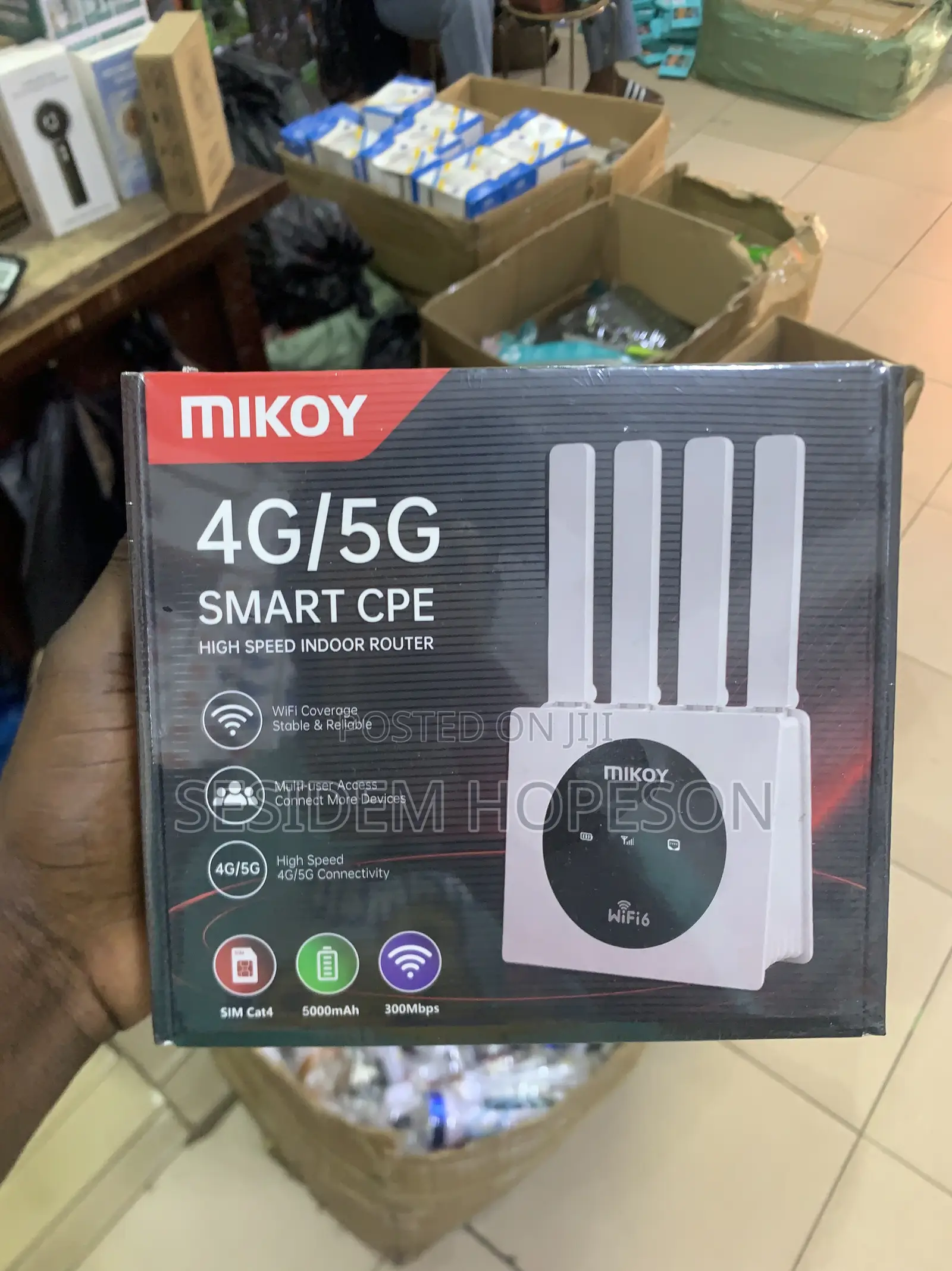 Mikoy 4g/5g Smart CPE High Speed Indoor Router