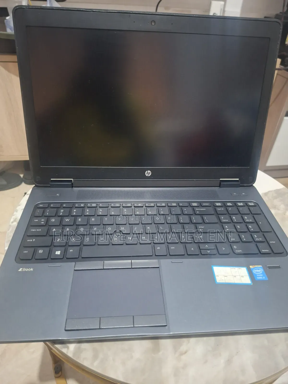 Laptop HP ZBook 15 16GB Intel Core i7 SSD 256GB