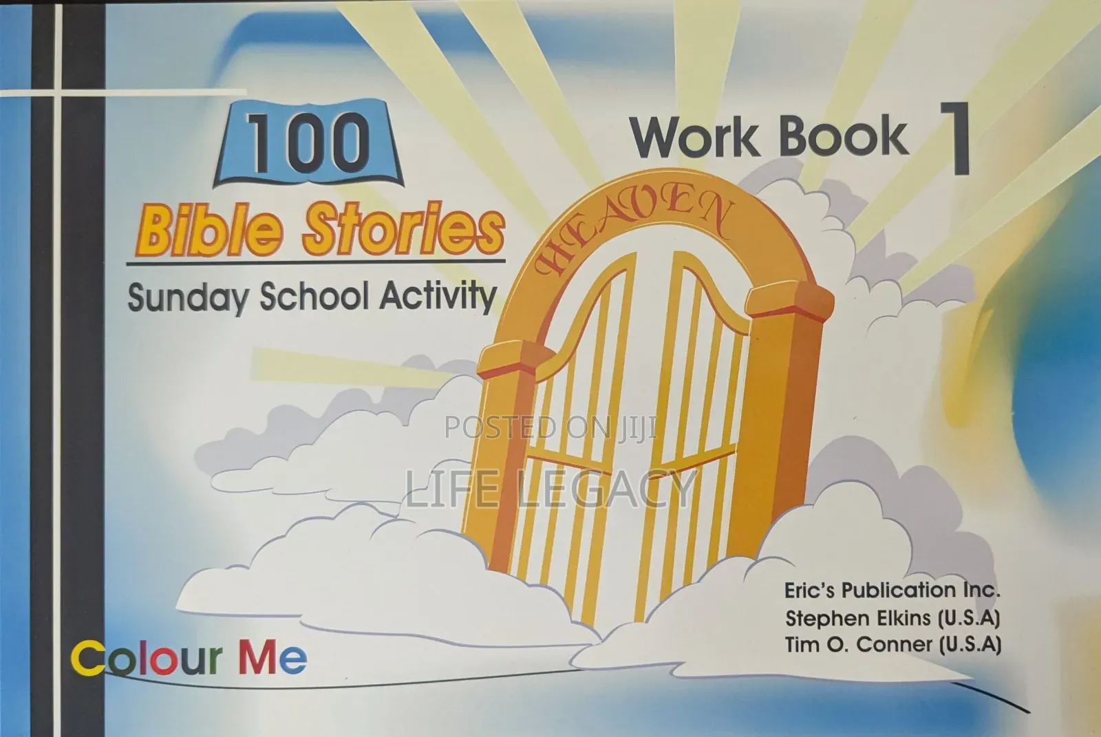 100 Bible Stories Sunday School Activity: Colour Me Workbook 1