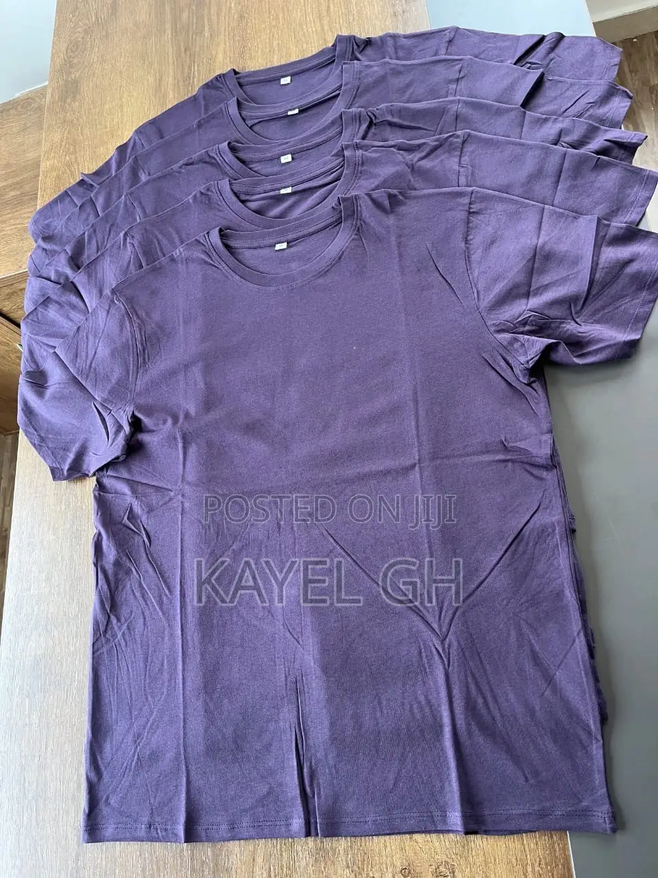 Plain Round Neck T-Shirts