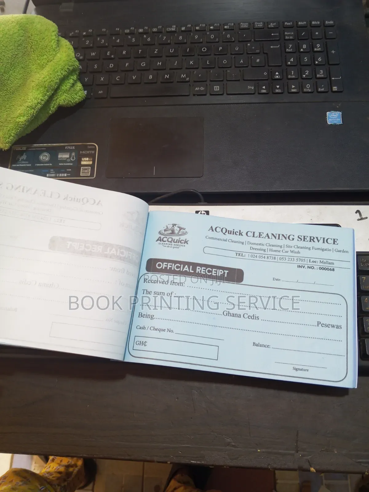 Receipt/ Invoice Adenta