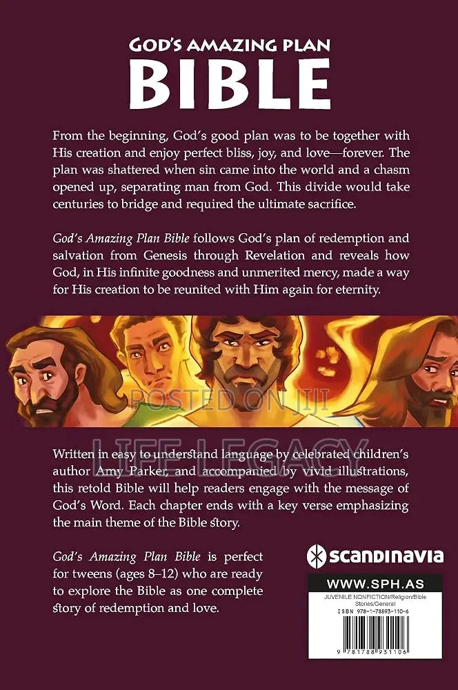 God's Amazing Plan Bible: The Price He Paid to Win Your Love