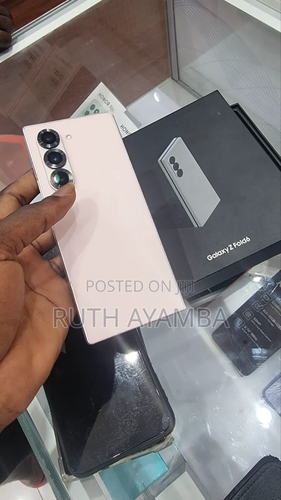 New Samsung Galaxy Z Fold6 256 GB Pink