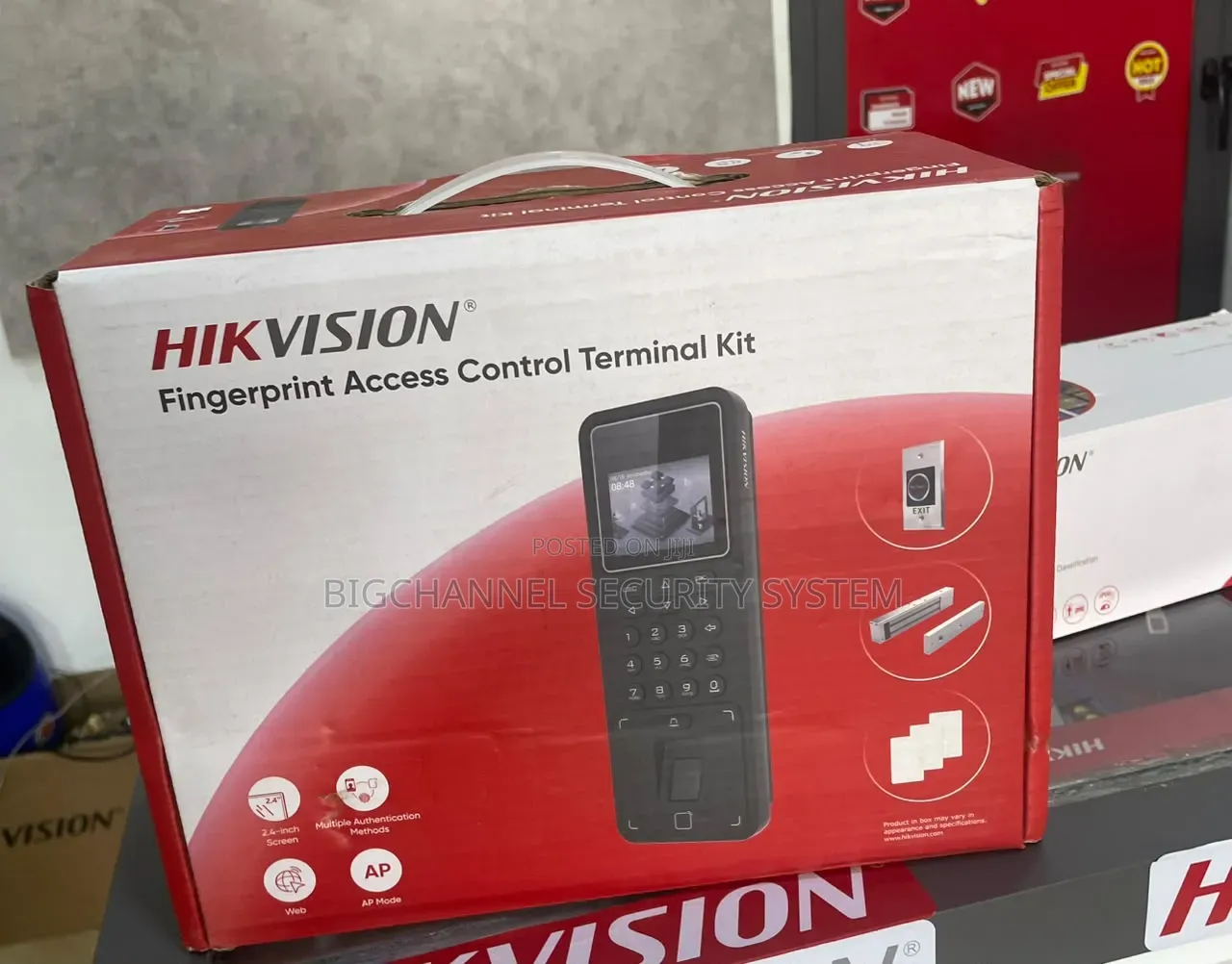 Hikvision Fingerprint Access Control Terminal Kit Ds-Kas808