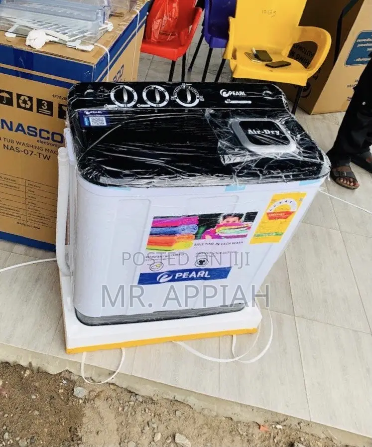 Spin Dry Electric Pearl 7kg Washing Machine 