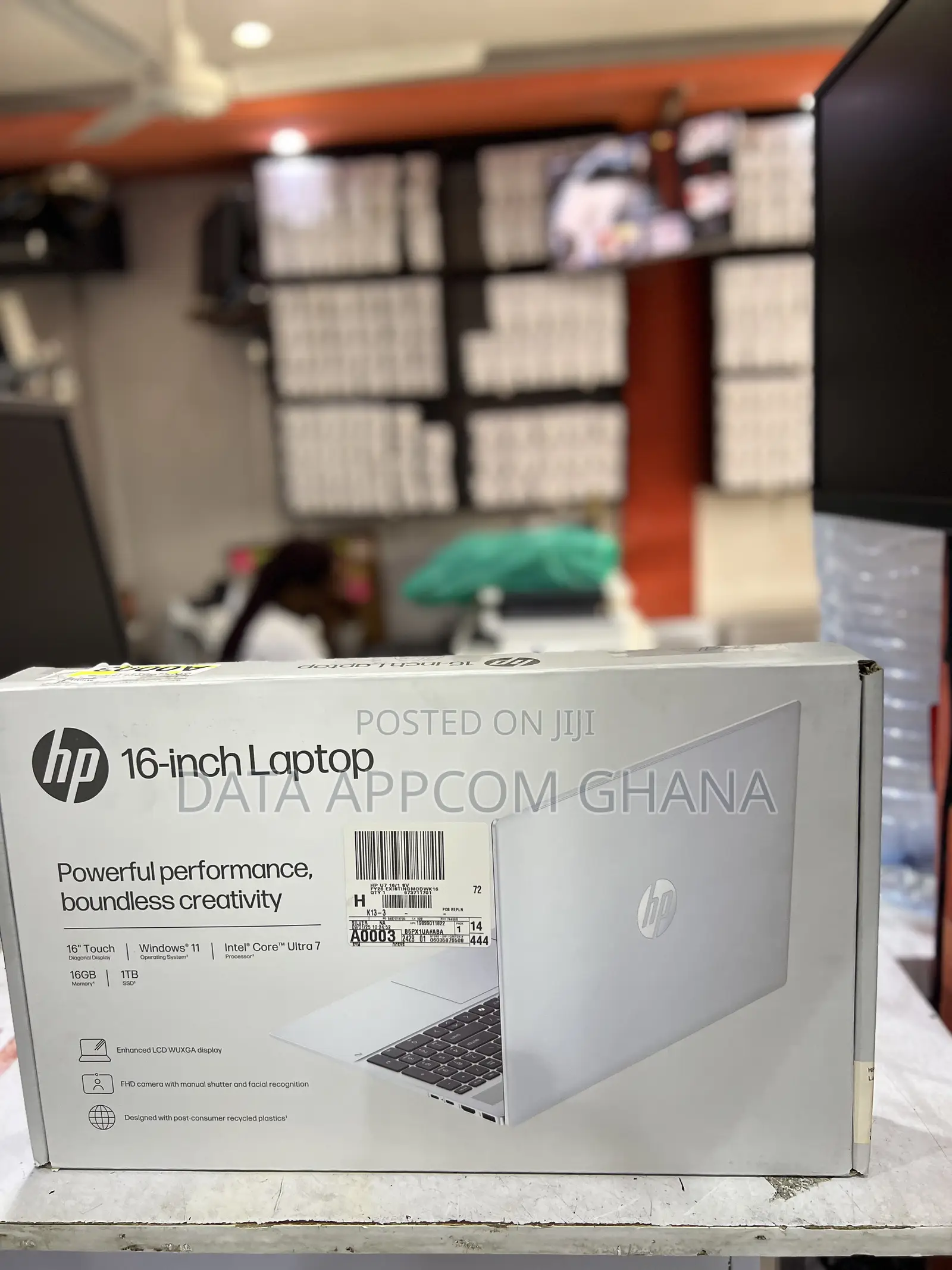 New Laptop HP OmniBook 5 16" 16GB Intel Core Ultra 7 SSD 1T