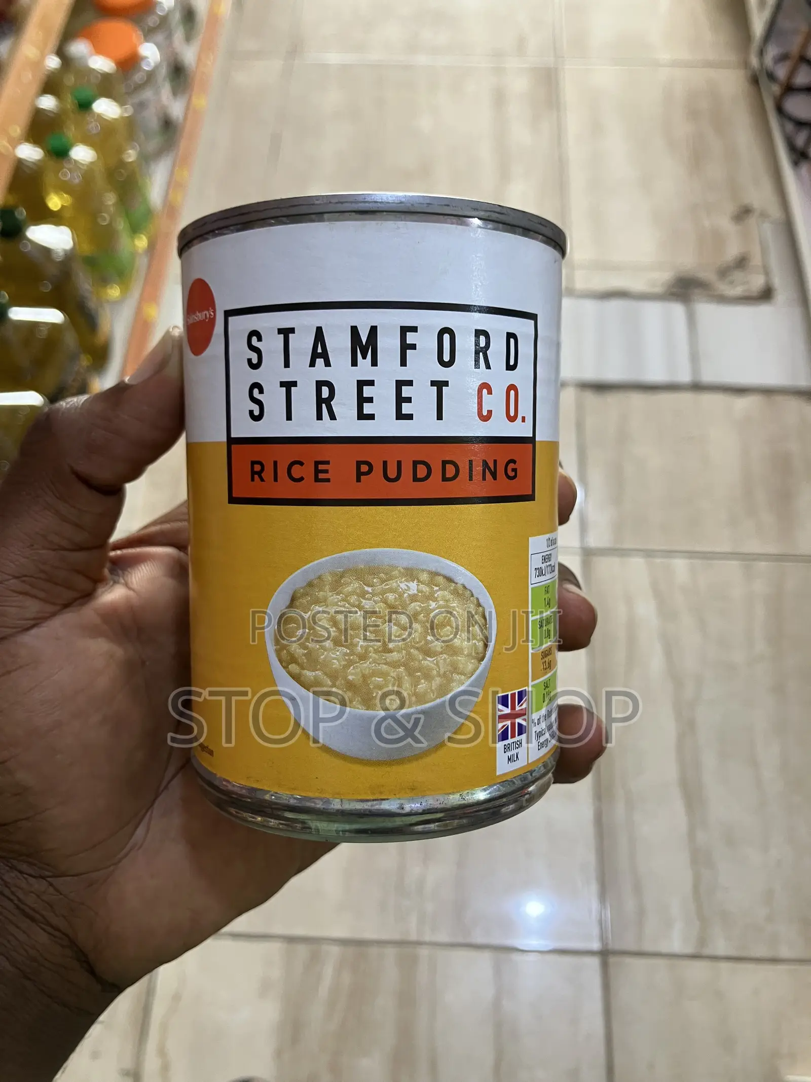 Stamford Street Co. Rice Pudding
