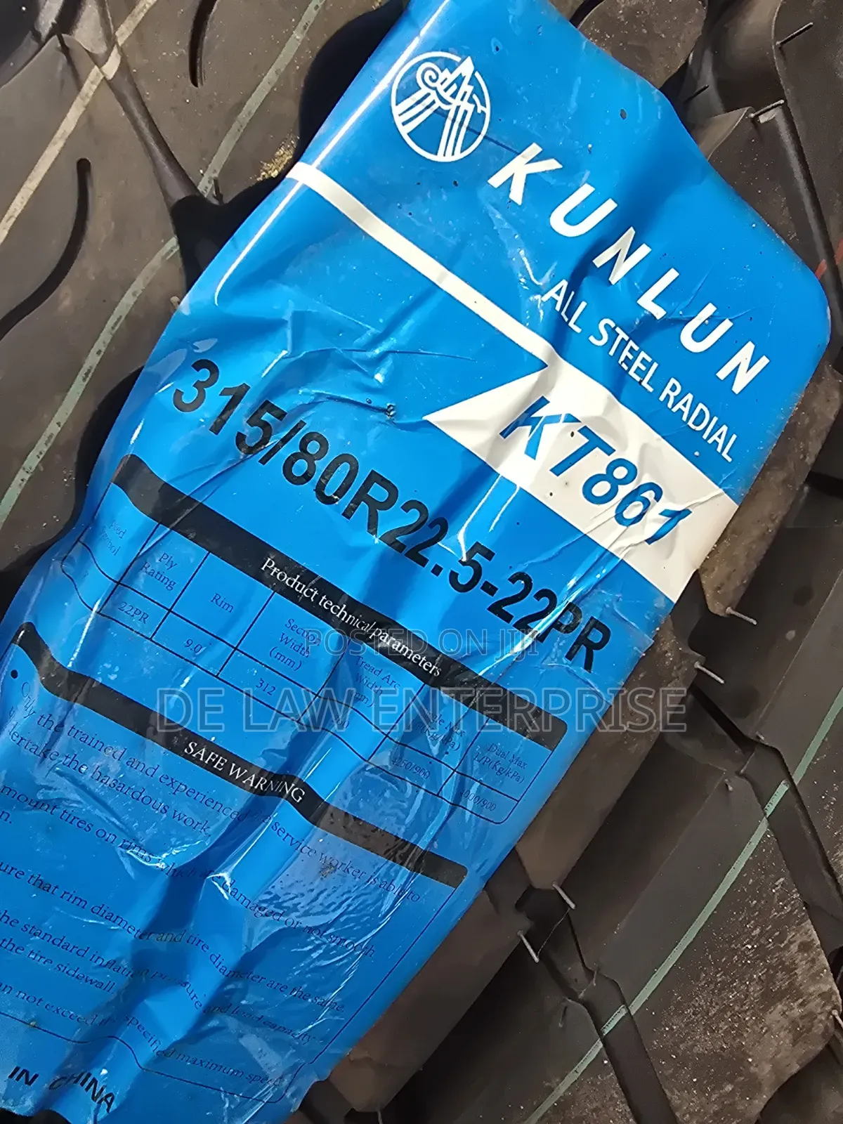 Double Coin Kunlun 315/80 R22.5 22pr