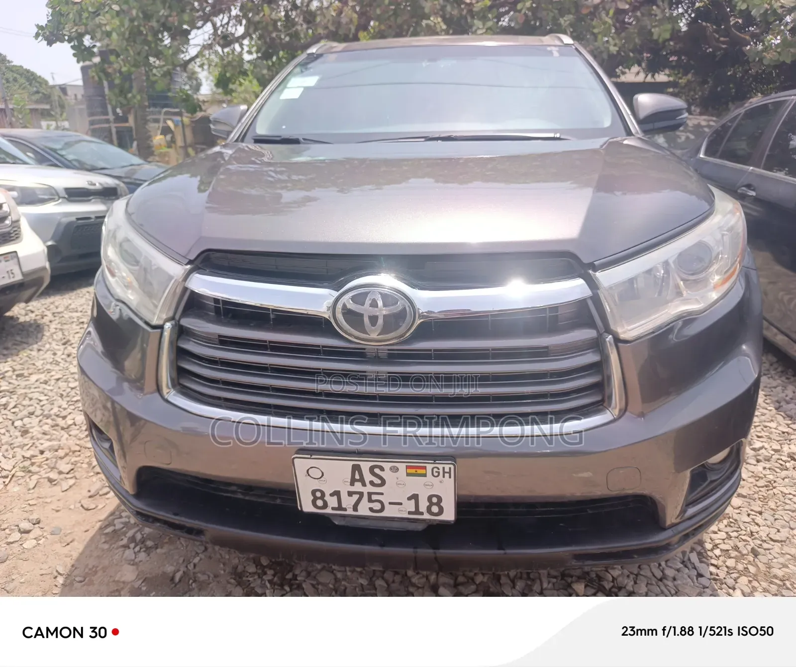 Toyota Highlander Limited 3.5l 4WD 2013 Gray
