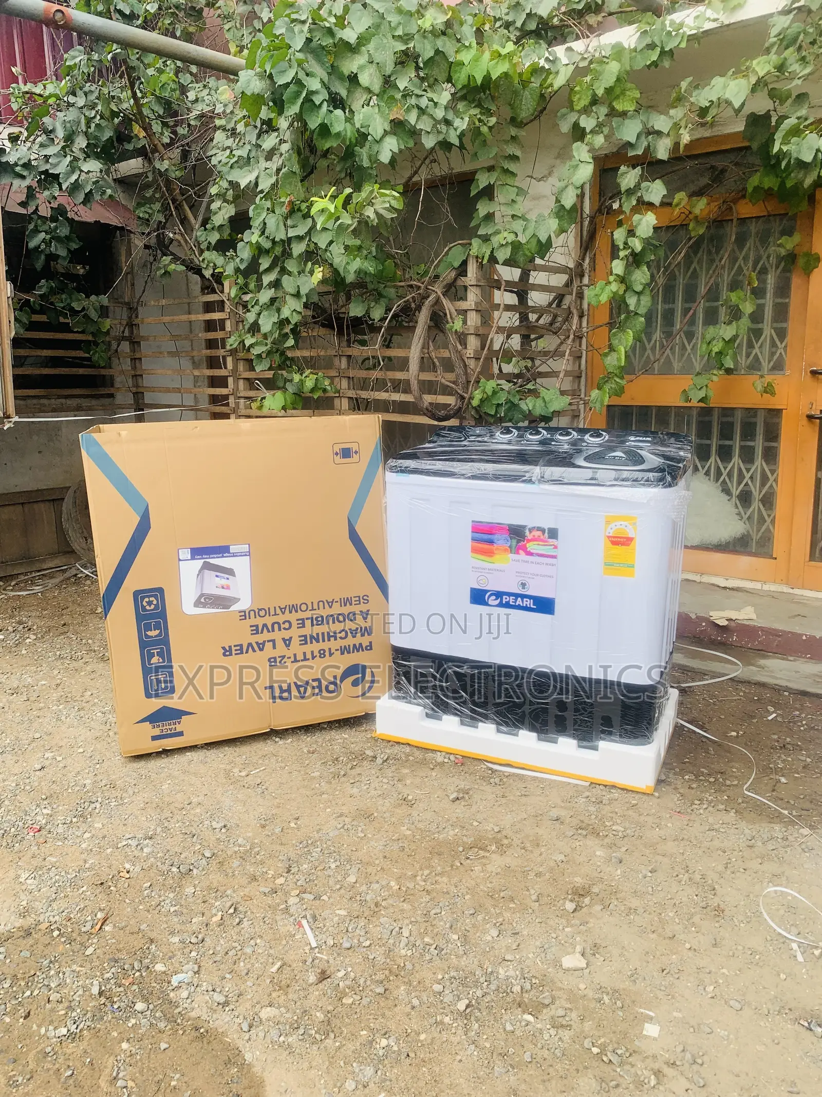 Hot  Deals on Pearl 18Kg Topload Twintub Semi Automatic