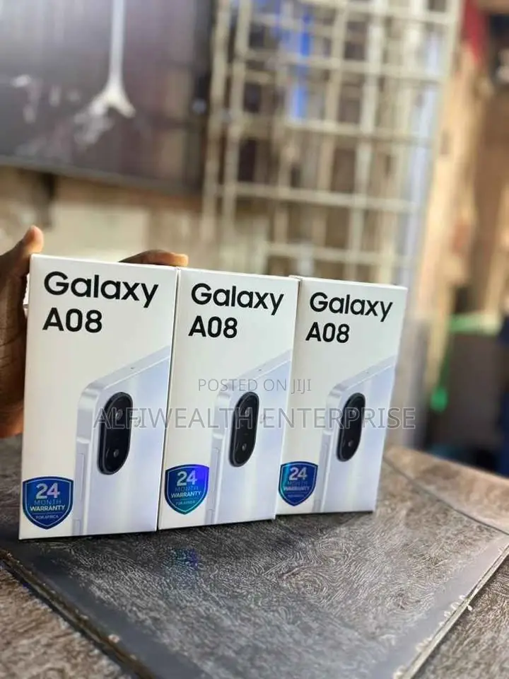 New Samsung Galaxy A08 64 GB Silver