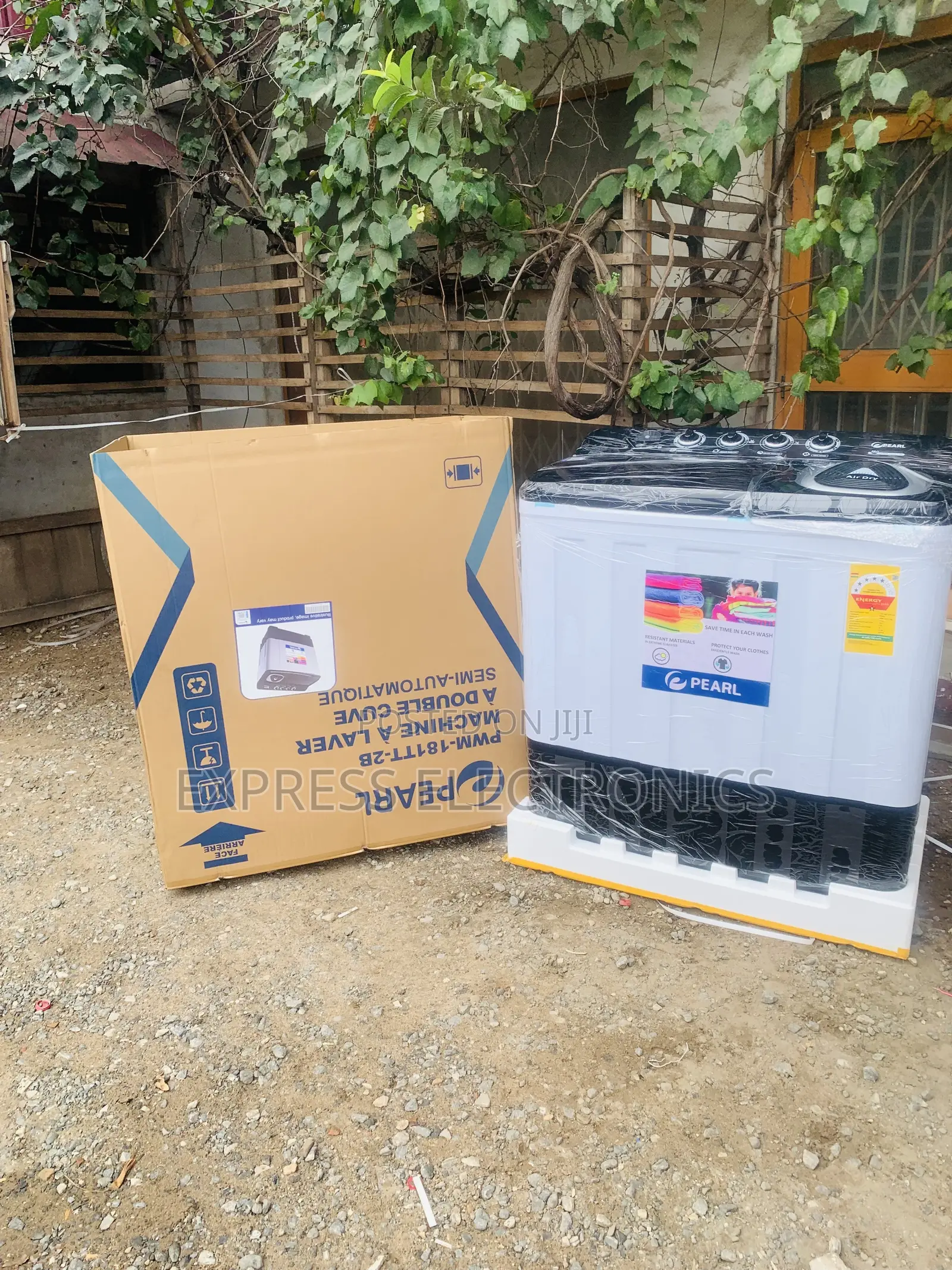 Purchase the New Pearl 18Kg Topload Twintub Semi Automatic