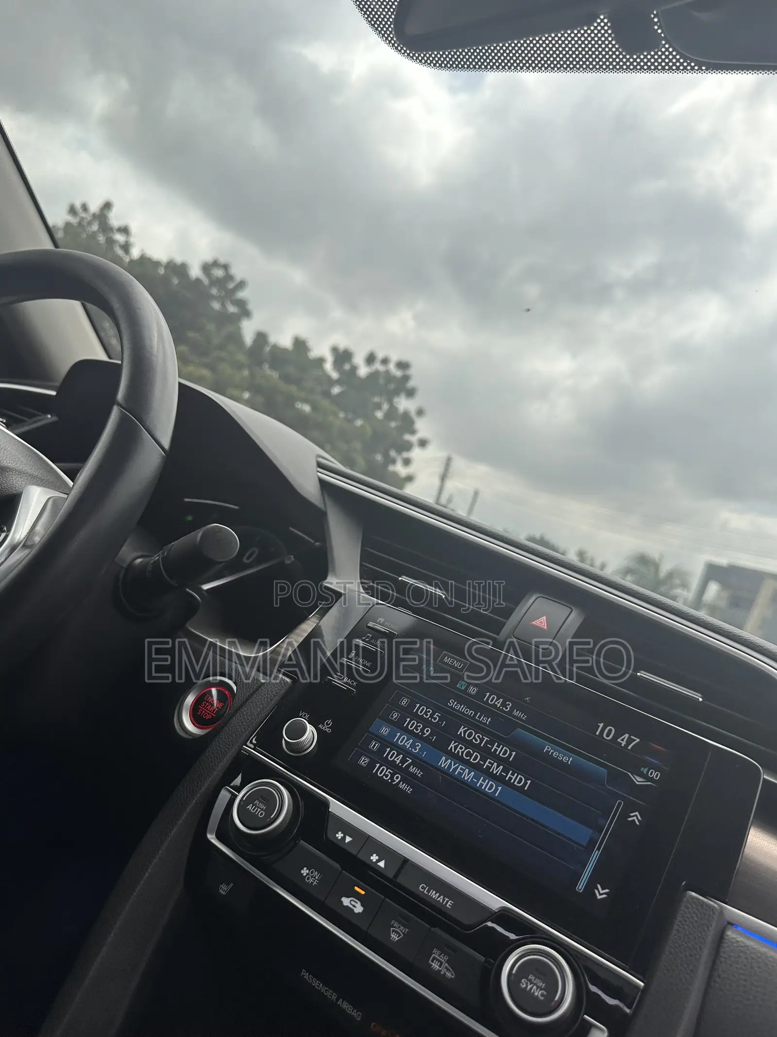 Honda Civic EX-L 2021 Gray
