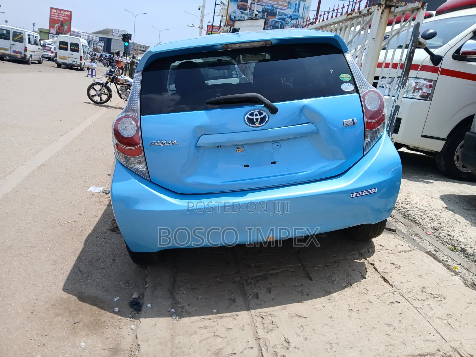 Toyota Aqua 2016 Blue