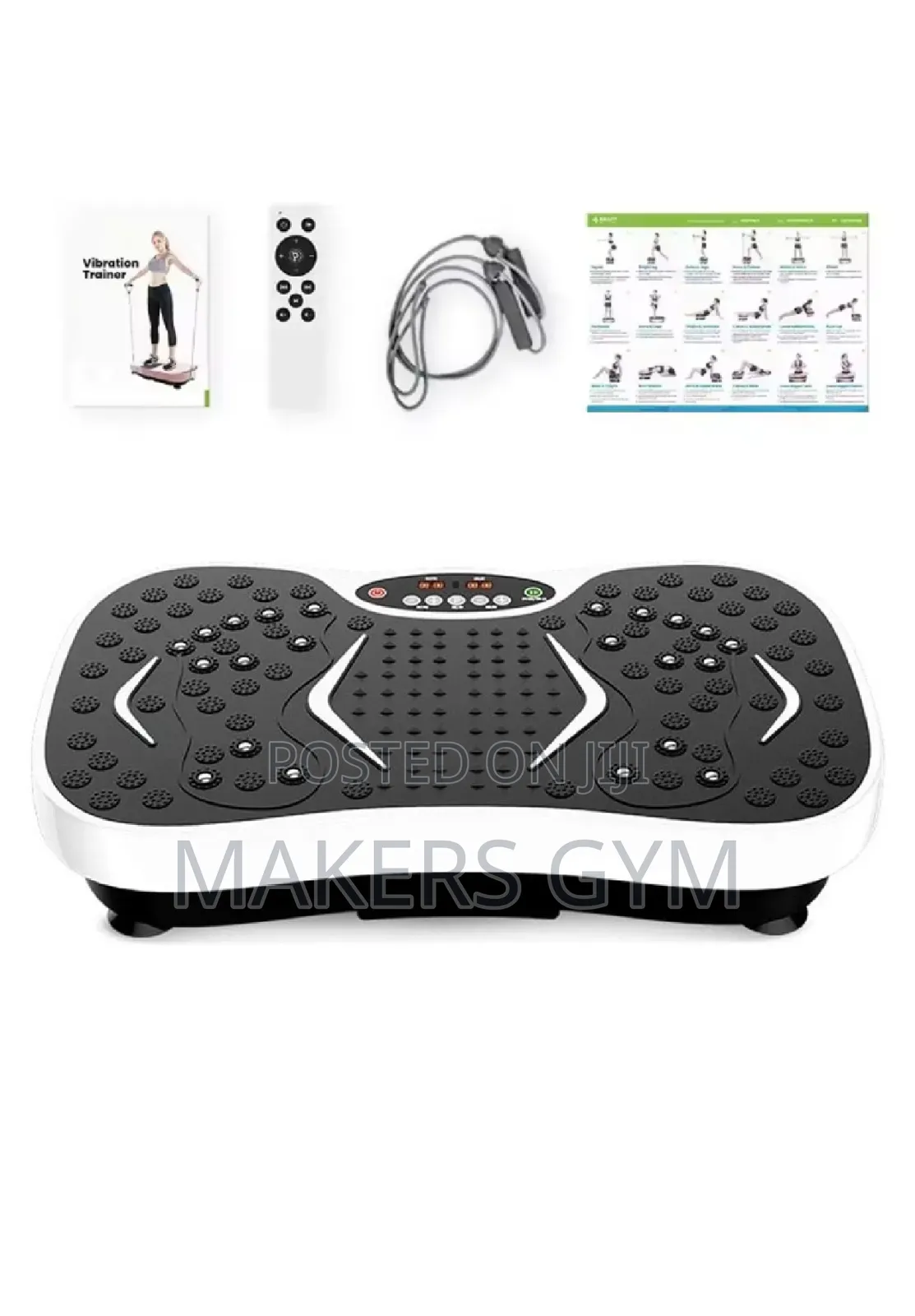 Vibration Plate Exercise Machine With Remote Control