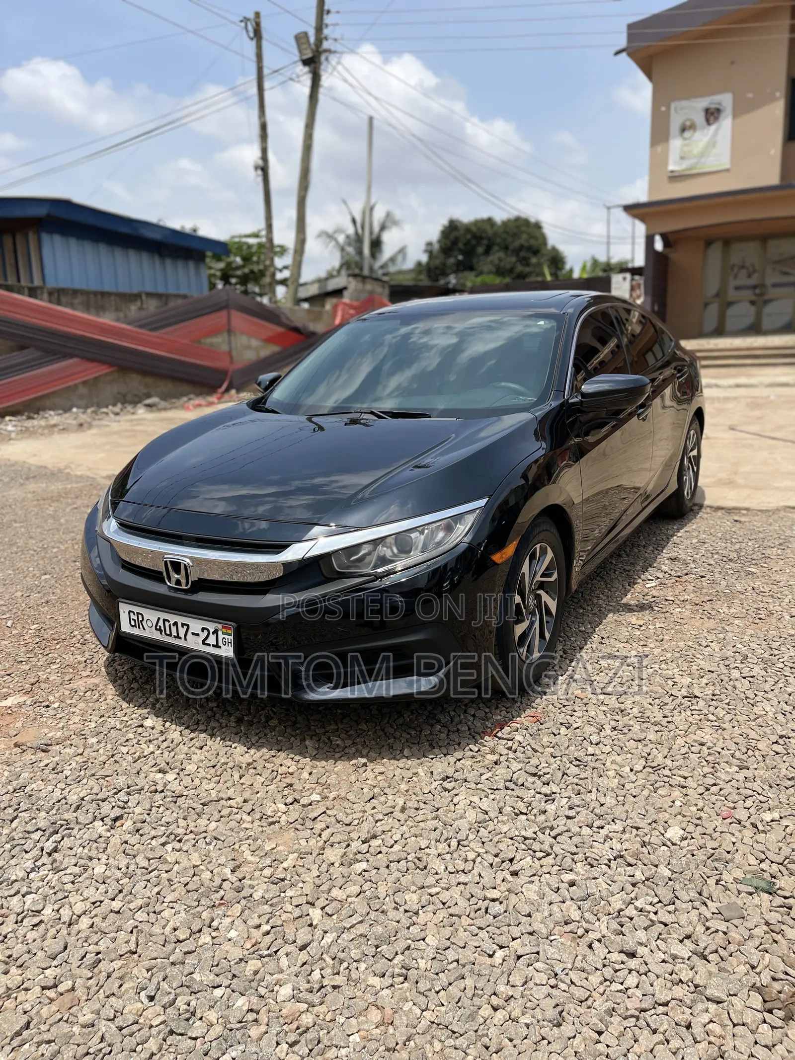Honda Civic Sport 4dr Hatchback (1.5L 4cyl) 2017 Black
