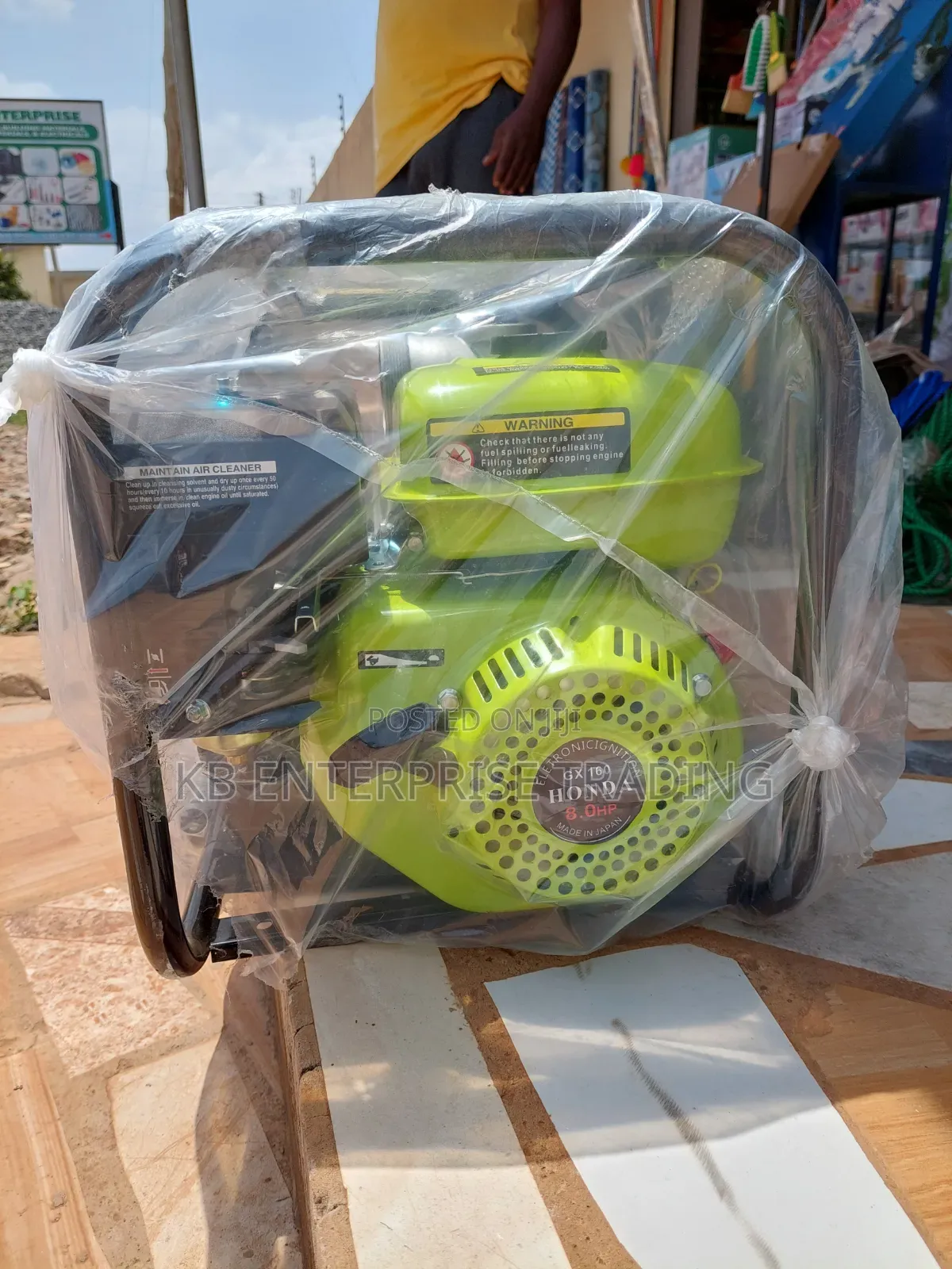 Brand New 4-Stroke Gasoline Water Pump Transfer Pump With Roll Frame