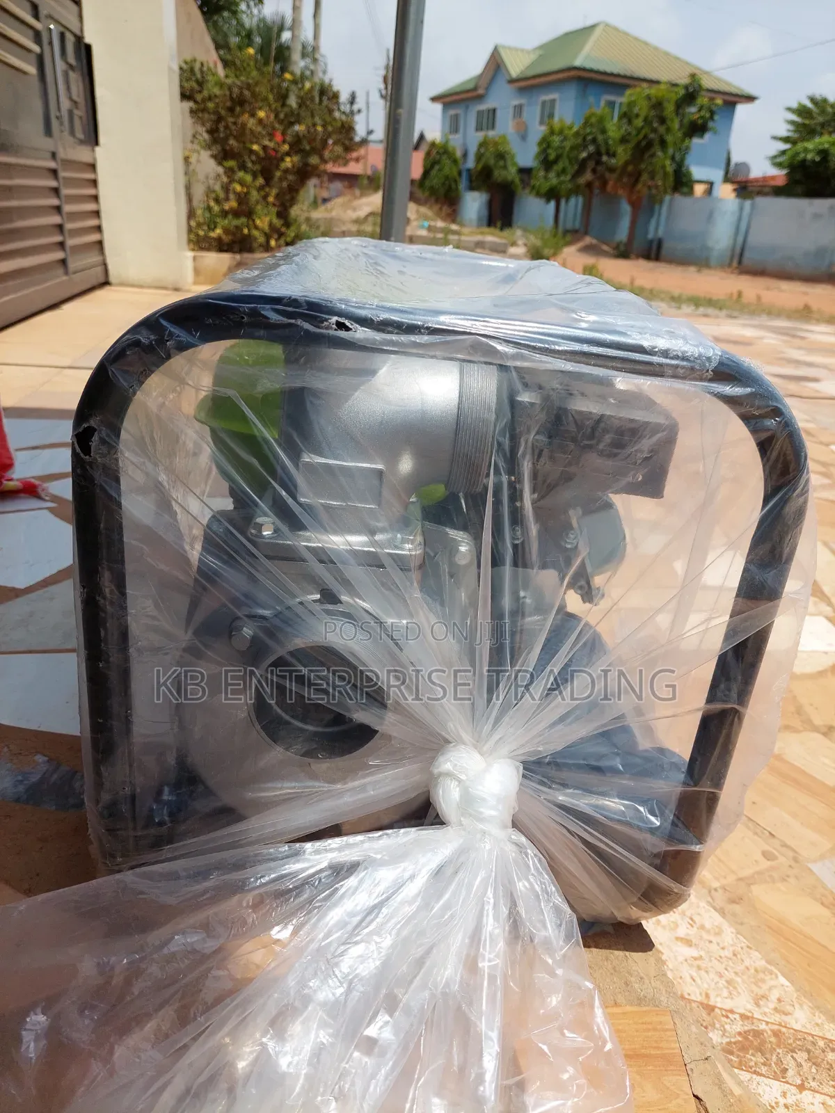 Brand New 4-Stroke Gasoline Water Pump Transfer Pump With Roll Frame