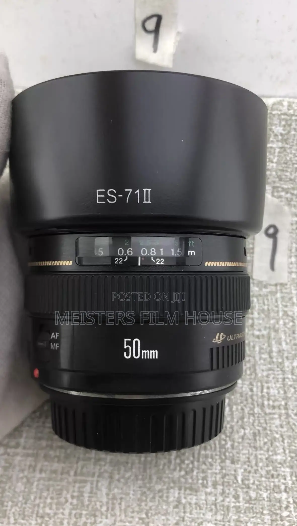 Canon 50mm F1.4 Ultrasonic Lens
