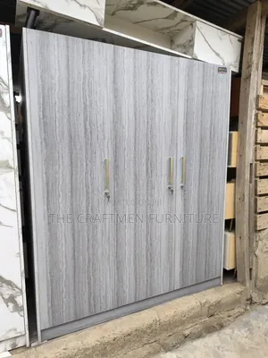 3 Doors Wardrobe Foreign Laminated Wood