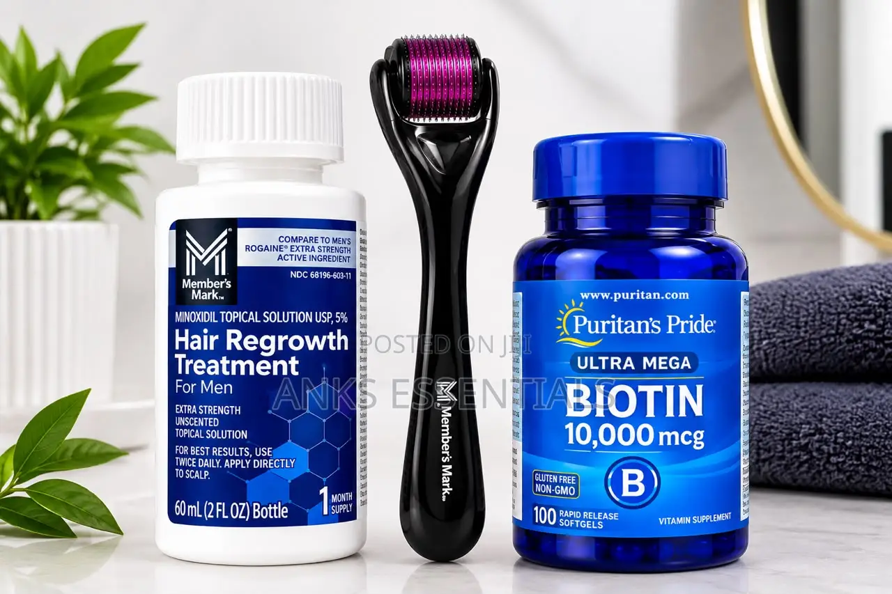 Member’s Mark Minoxidil Complete Hair and Beard Care Kit