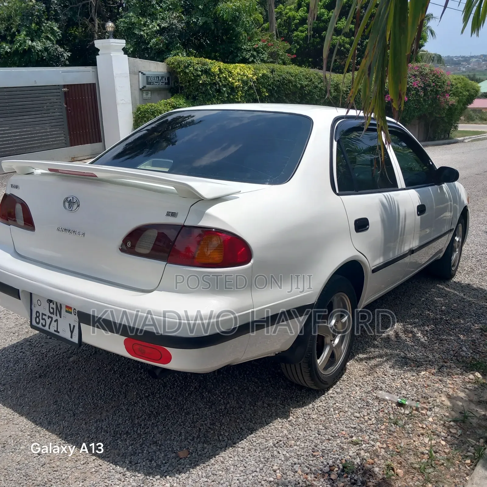 Toyota Corolla Sedan Automatic 2003 White