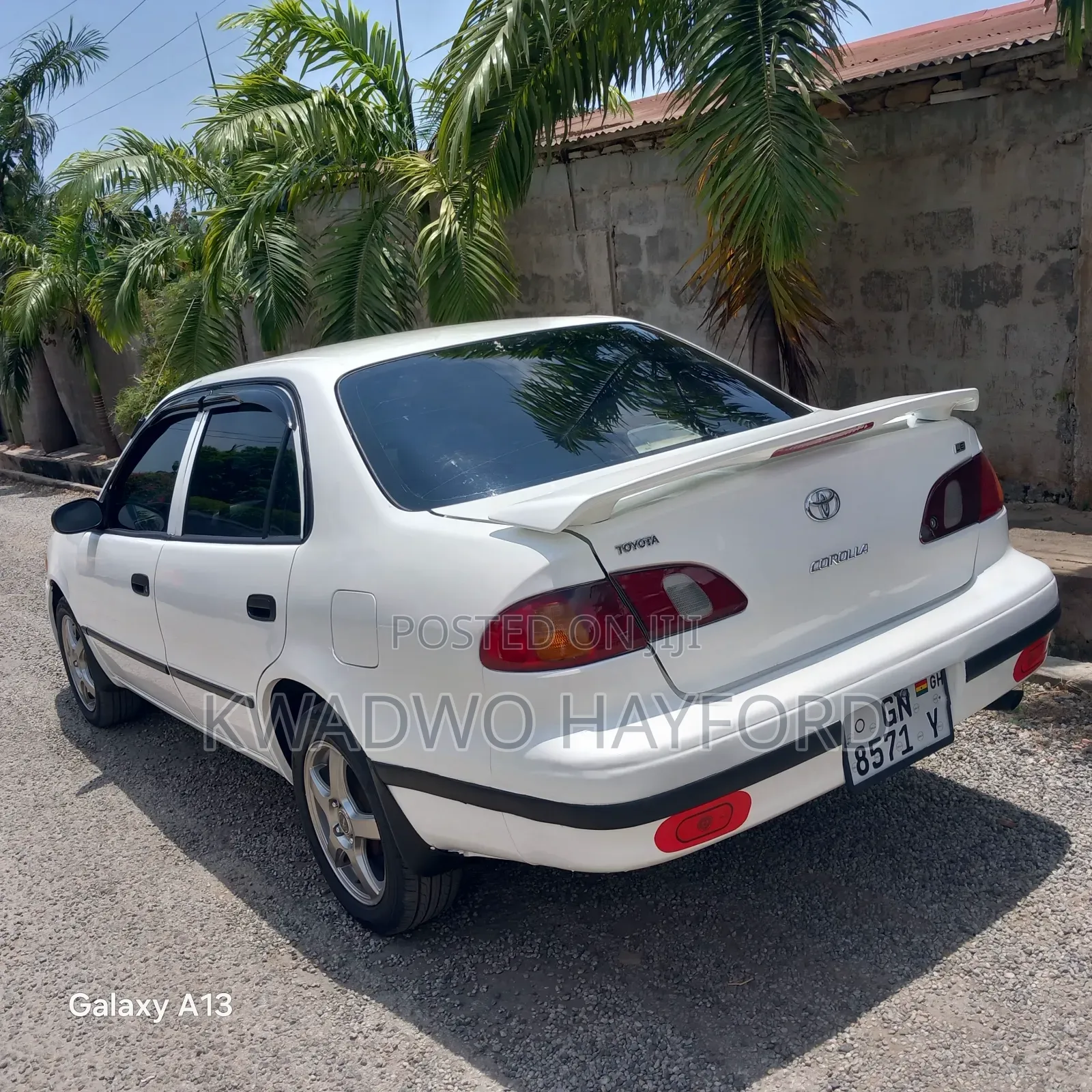 Toyota Corolla Sedan Automatic 2003 White