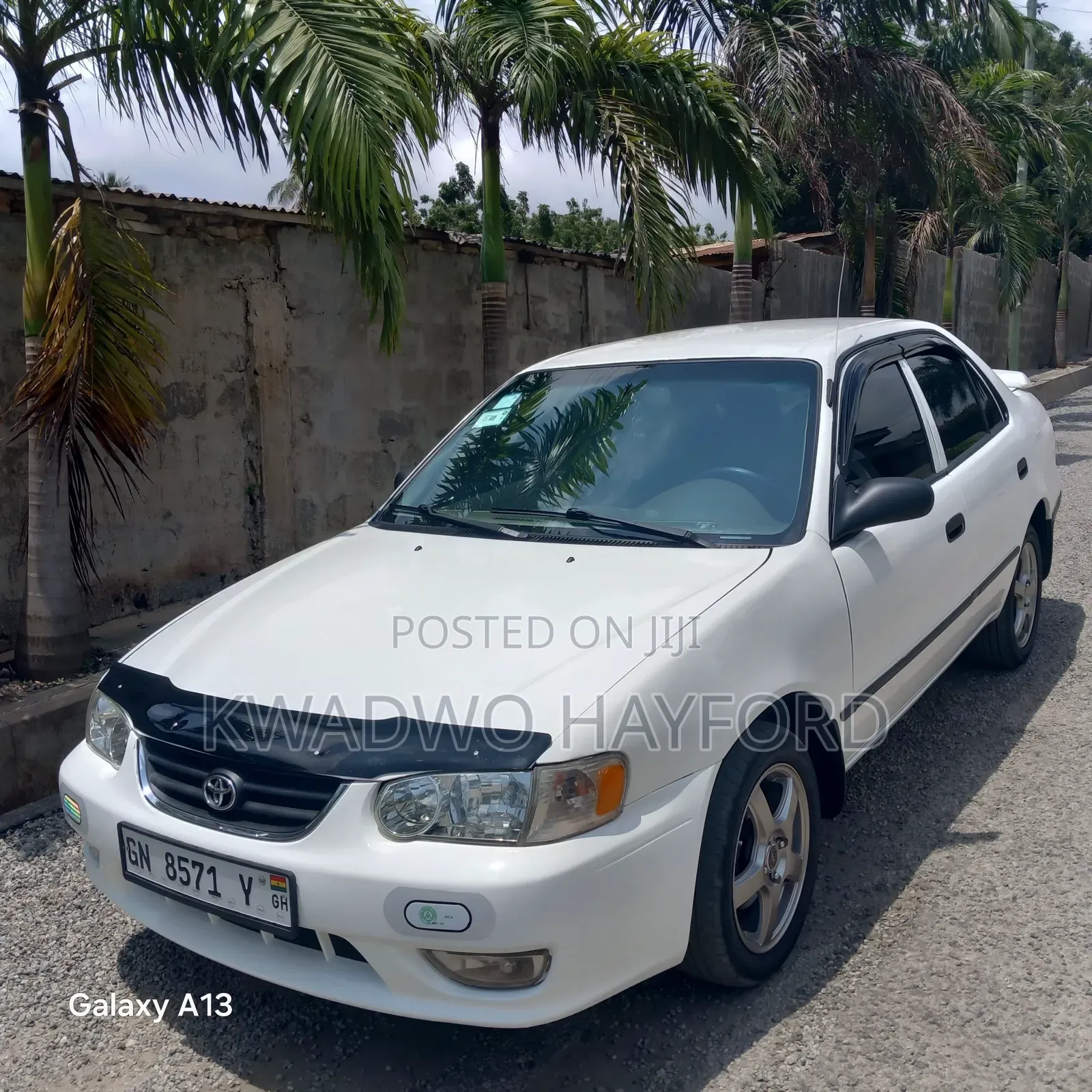 Toyota Corolla Sedan Automatic 2003 White
