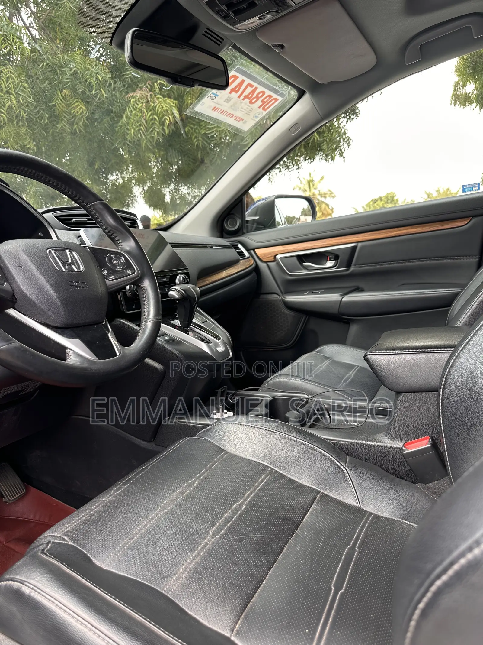 Honda CR-V Touring AWD 2019 Blue