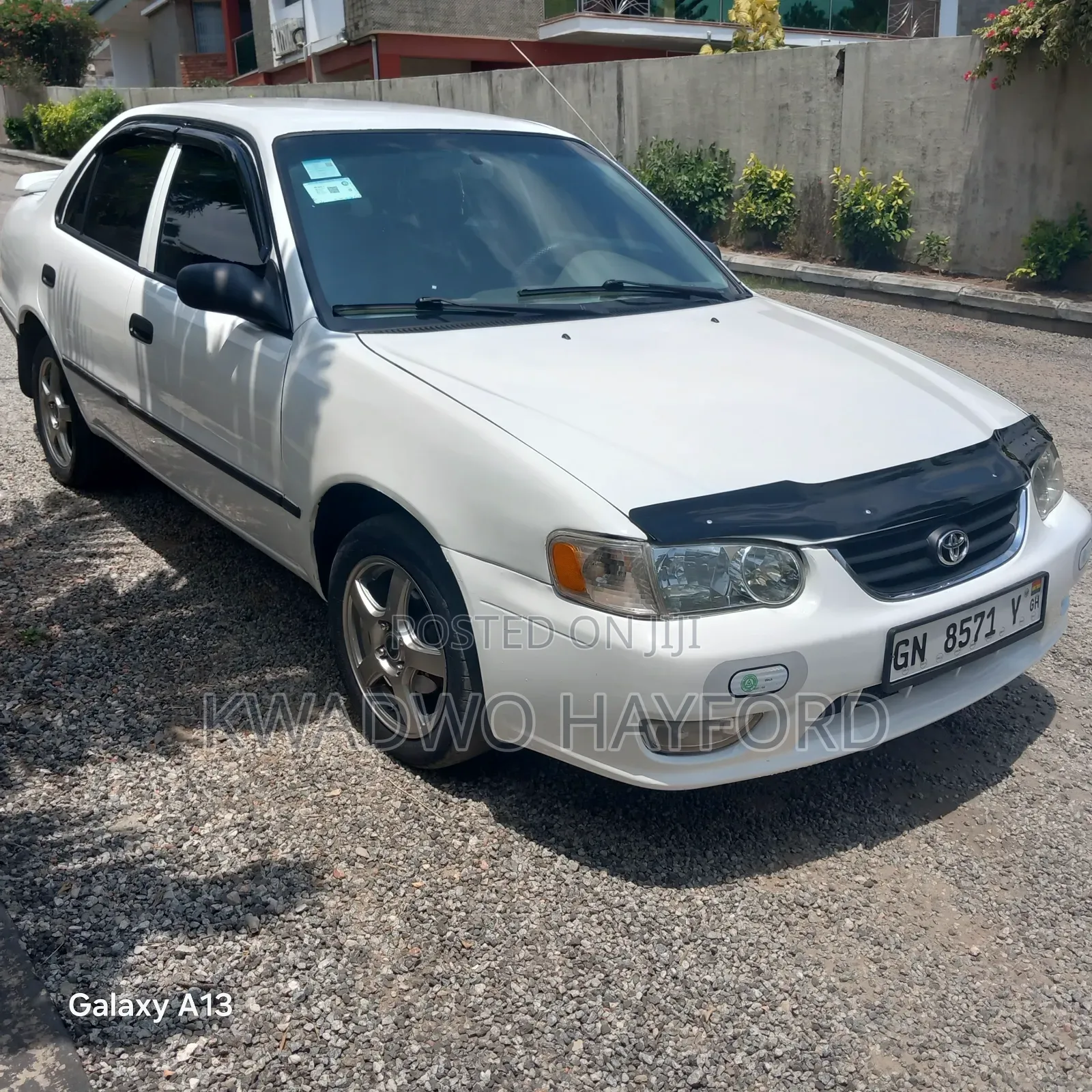 Toyota Corolla Sedan Automatic 2003 White