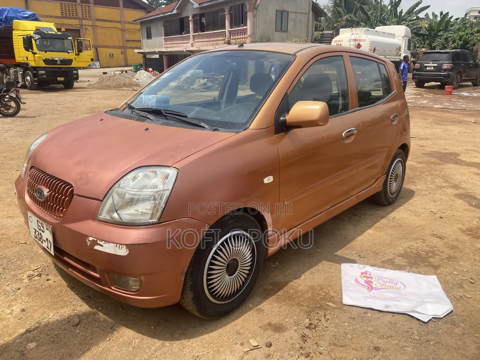Kia Morning 2007 Brown