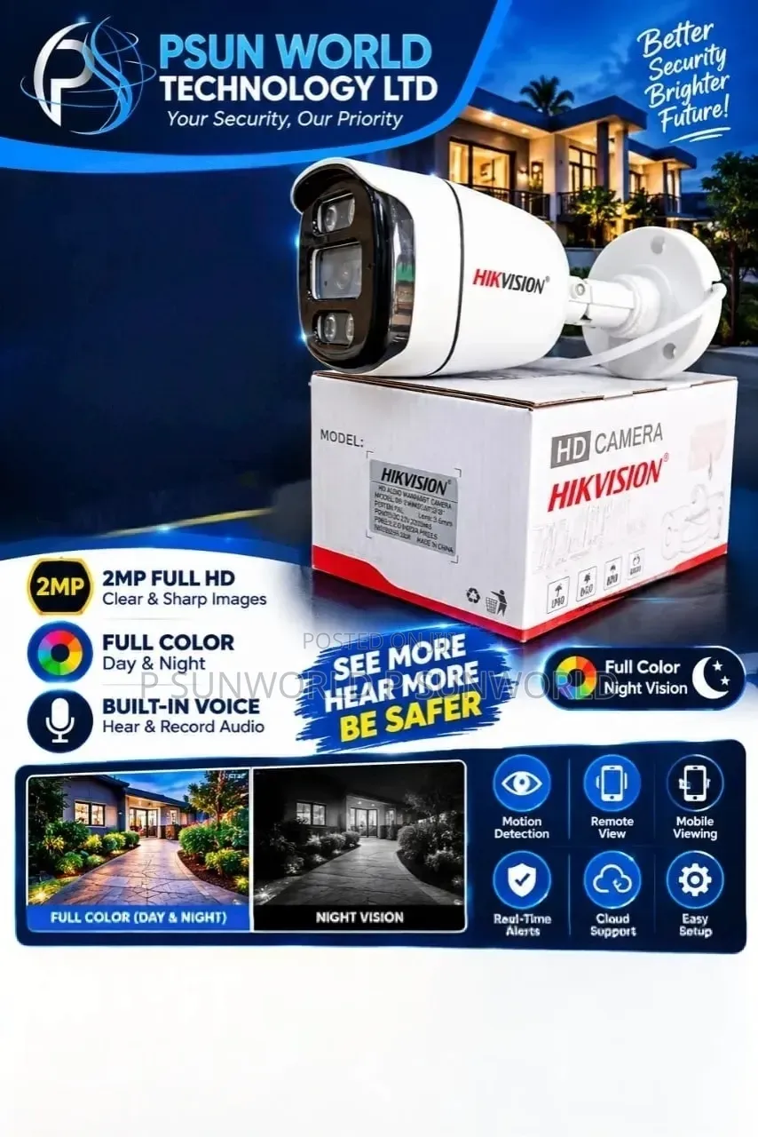 2mp Full Color With Voice Outdoor and Indoor