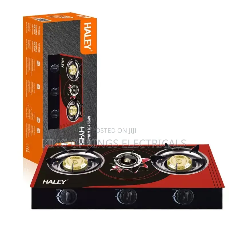 Haley 3 Burner Gas Stove
