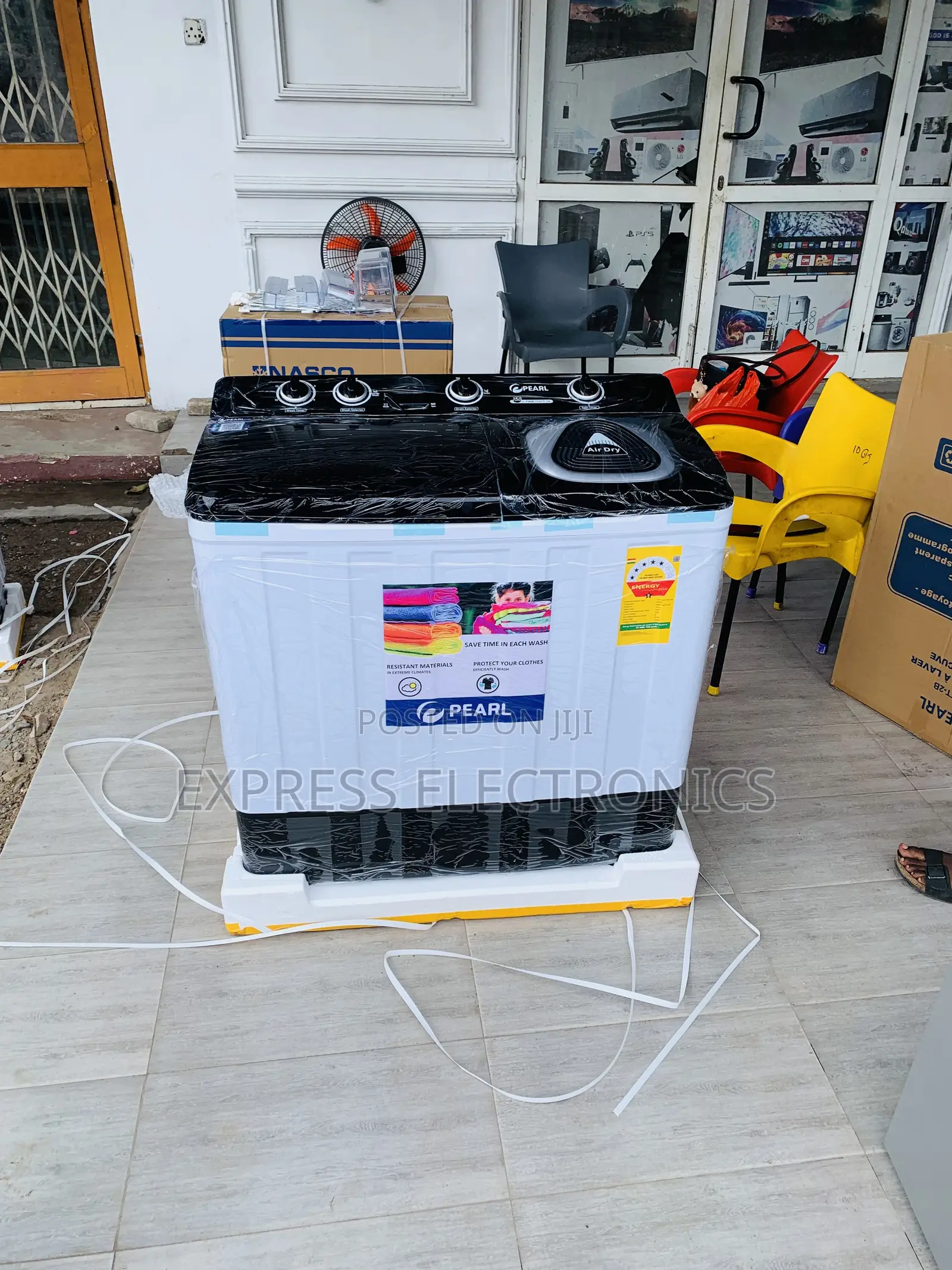 12kg Topload Twintub Semi Automatic Pearl