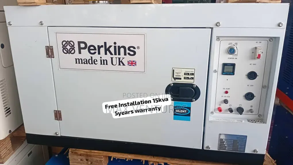 15kVA Diesel Perkins Generator 15kVA Ready