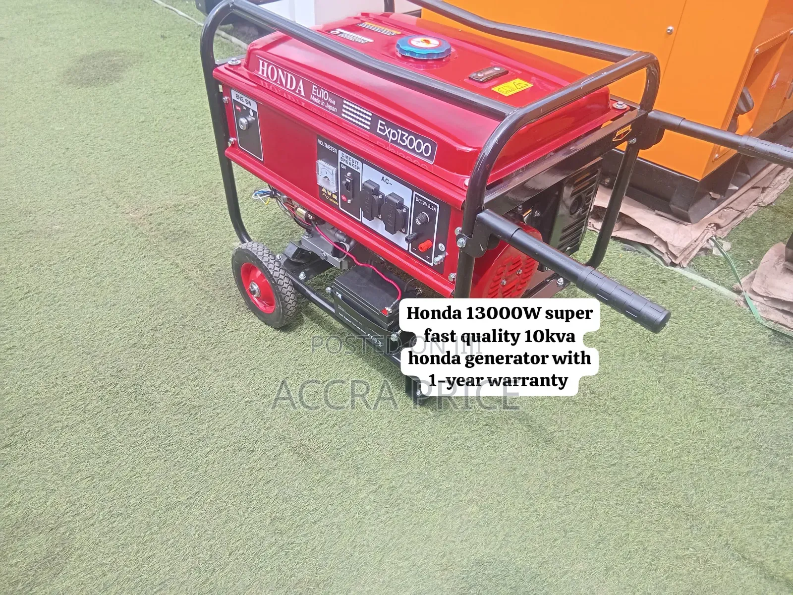 Honda 10kVA Powerful Petrol Generator With 1-Year Warranty