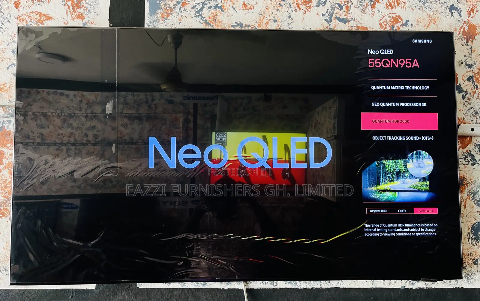 NEO QLED SAMSUNG 55 Inche MINILED 4k @120 Hz Gaming TV HDR Smart Uk TV